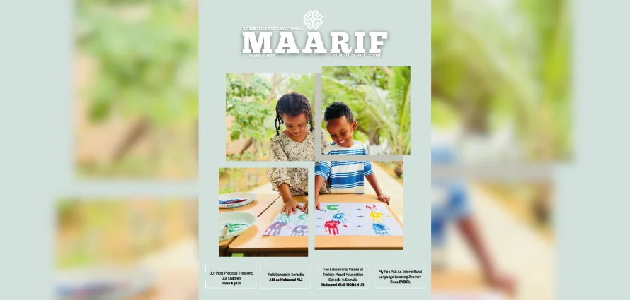 A New Step from the Turkish Maarif Foundation Somalia Schools: The First Issue of Our School Bulletin Is Published