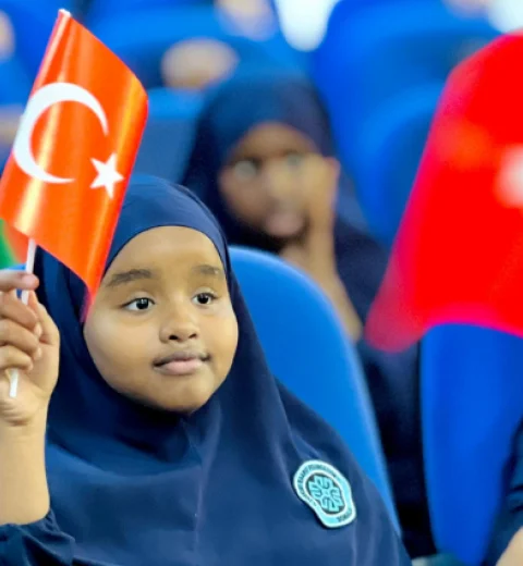 Republic Day Celebrated with Great Enthusiasm at Türkiye Maarif Foundation Somali Schools