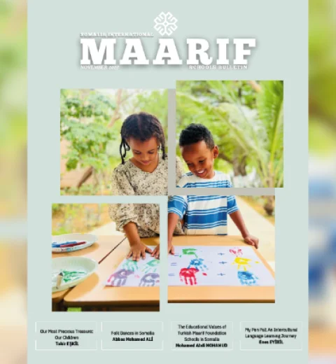 A New Step from the Turkish Maarif Foundation Somalia Schools: The First Issue of Our School Bulletin Is Published